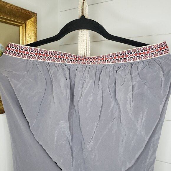 Gypsy 05 Tube Strapless Silk Coachella Cairo Midi Dress Medium - Picture 4 of 5